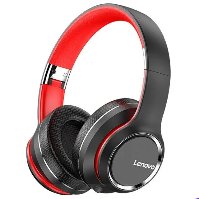 Lenovo HD200 Bluetooth Earphones Over-ear Foldable Computer Wireless Headphones Noise Cancellation HIFI Stereo Gaming Headset